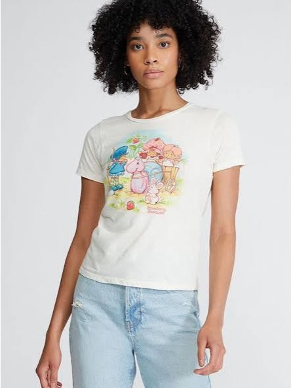 Strawberry Shortcake 100% Cotton Graphic Tee
